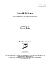 Peace Be With You SATB choral sheet music cover